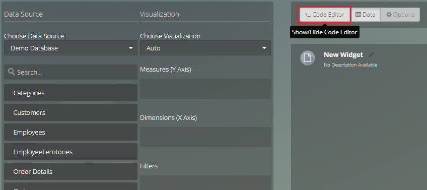 Loaded database schema